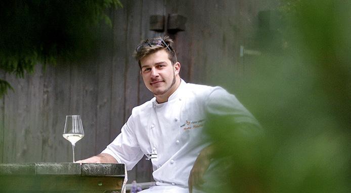 Matteo Metullio, chef al ristorante La Siriola del
