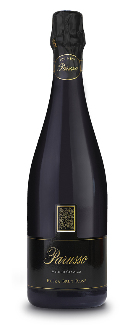 Metodo Classico Extra Brut Rosé 100 mesi etichetta nera