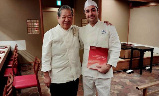 L'italiano che ha imparato la cucina del Giappone nella miglior scuola di Kyoto