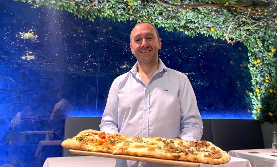 Gigino: Pippo Ciccarelli e la sua pizza a metro per favorire la convivialità 
