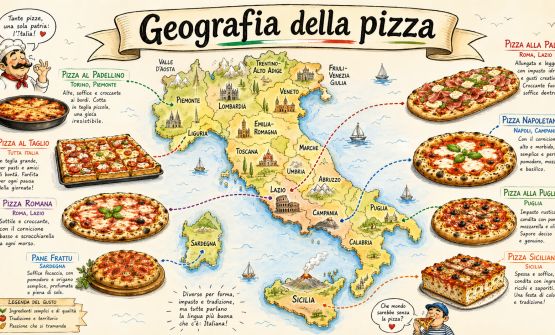 Geografia della pizza: Italia alla riscoperta delle tradizioni regionali in pizzeria
