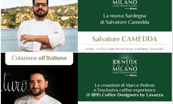 Salvatore Camedda  e Marco Pedron: si prospetta una golosa settimana a Identità Golose Milano
