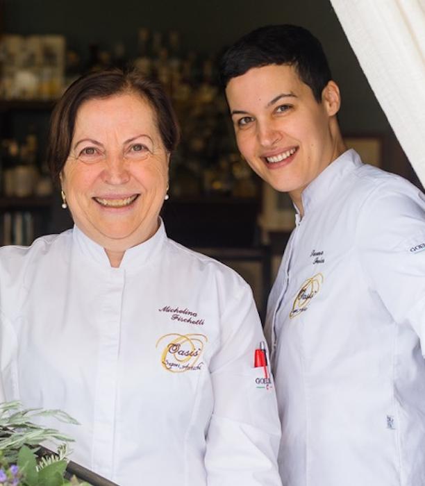 Michelina Fischetti e Serena Falco