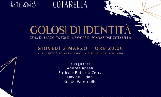 Golosi di Identità: una cena imperdibile per alimentarsi di vita