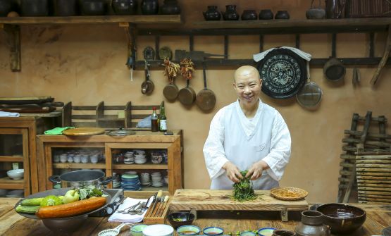 Jeong Kwan, la cuoca monaca. Foto di Cultural Corps of Korean Buddhism
