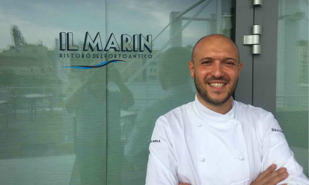 Marco Visciola, classe 1985, chef del ristorante Il Marin di Eataly Genova, tra i promotori di ZenAsporto
