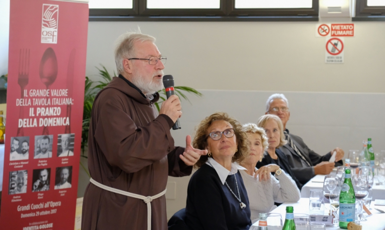 Padre Maurizio Annoni, presidente di Opera San Francesco
