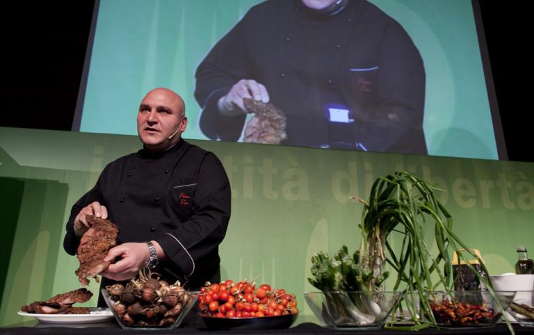 Identità di libertà 2010 - Pietro Zito, chef del ristorante Antichi Sapori a Montegrosso d'Andria (Barletta-Andria-Trani)