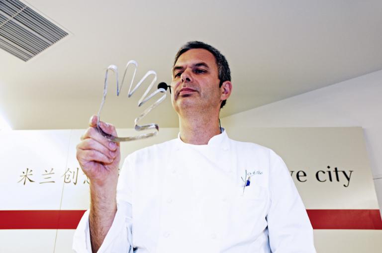 Il cooking show di Pietro Leemann, chef del Joia a Milano