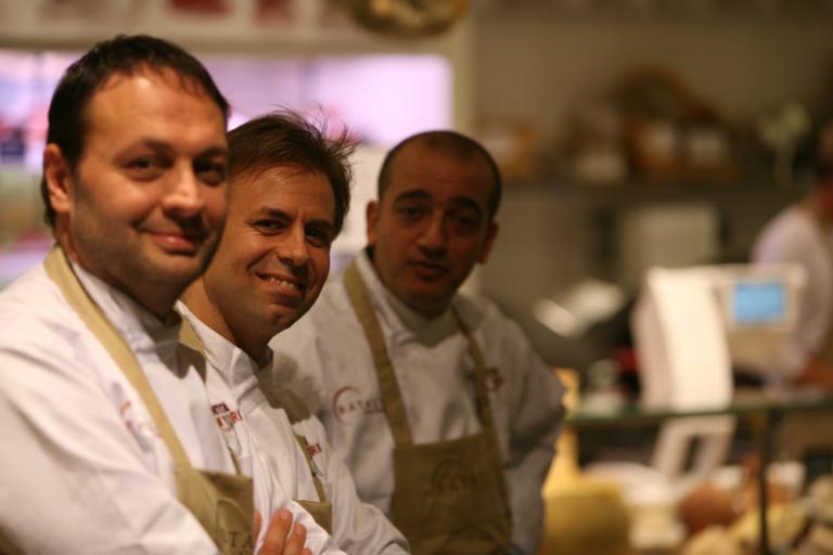 Ugo Alciati, Luca Montersino e Pino Cuttaia 