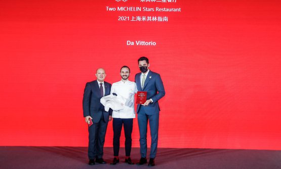 Lo chef del Da Vittorio Shanghai, Stefano Bacchelli, premiato con la seconda stella
