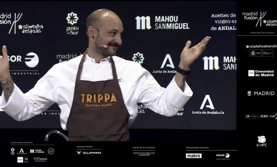 Madrid Fusiòn: what is the flavour of a trattoria that focuses on sustainability? Here's what Diego Rossi says