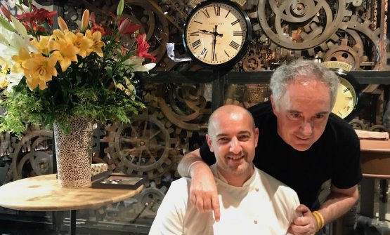 Federico Zanasi e Ferran Adrià: ha aperto il loro Condividere a Torino
