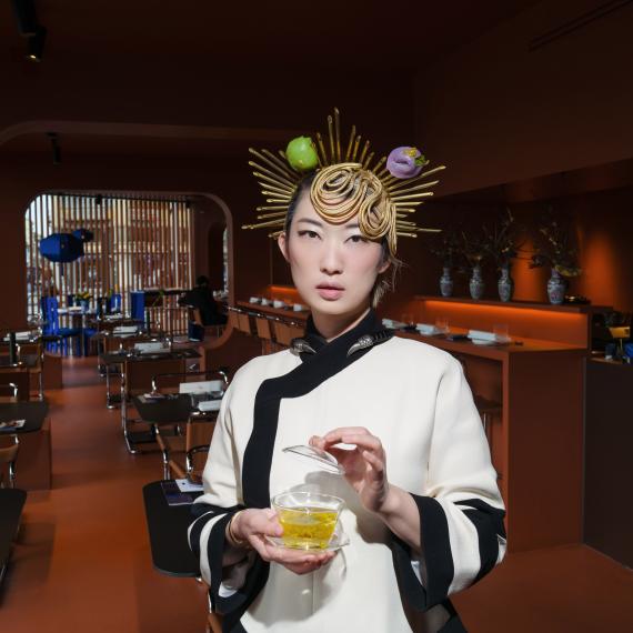 Xinge Liu, del ristorante Il Gusto di Xinge di Firenze, premiata da Identità Golose

