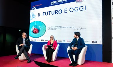 Sul palco del Congresso, Alcide Leali e Salvatore Pagano hanno dialogato con Elisabetta Canoro  per fare il punto sulle tendenze e i punti di forza dell’accoglienza Made in Italy

