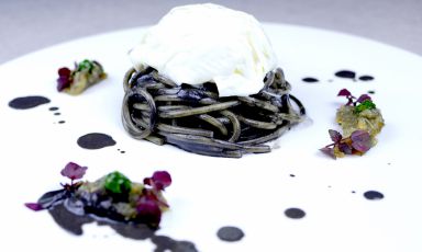 La ricetta 2017 di Antonio Cuomo, chef dell'Hostaria del Relais San Lorenzo di Bergamo, è un inno alle sue origini campane
