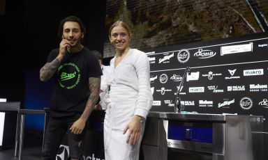 Floriano Pellegrino e Isabella Potì a Madrid Fusión

