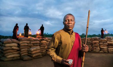 January - Dreaming of a better Africa. Photo by Steve McCurry