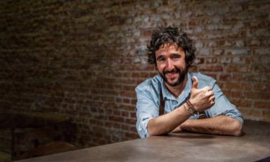 Diego Guerrero, chef in grande ascesa al Dstage di Madrid, due stelle Michelin da pochi giorni (foto esmadrid)
