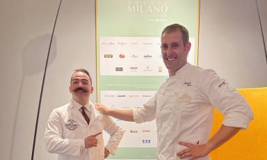 Dario Tortorella, a sinistra, e Salvatore Salvo: i protagonisti di una serata intrisa di napoletanità
