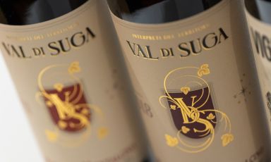 La nuova immagine di Val di Suga, con il logo rinnovato
