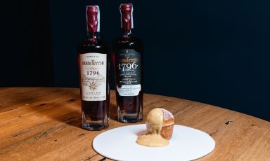 Santa Teresa 1796 Speyside Whisky Cask Finish, abbinato alla brioche con crema di zabaione e rum di Viviana Varese
