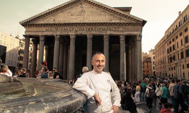 Francesco Apreda, 49 anni, chef del ristorante Idylio by Apreda, inserito nel Pantheon Iconic Hotel, Roma
