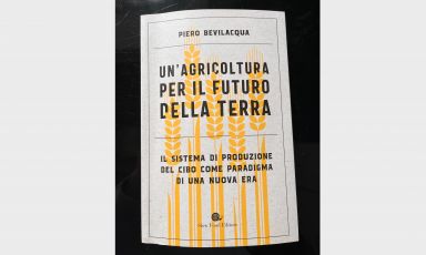 La copertina di "Un’agricoltura per il futuro della terra" (Slow Food, 222 pagine, 15.68 se acquistato online) di Piero Bevilacqua
