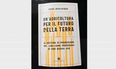 La copertina di "Un’agricoltura per il futuro della terra" (Slow Food, 222 pagine, 15.68 se acquistato online) di Piero Bevilacqua
