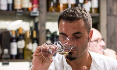 Alfredo Raucci, sommelier di Veritas a Napoli, una stella Michelin, 40 anni
