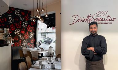 Ali Imran, chef di Diciottosessantuno, via Goldoni 77, Milano
