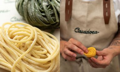 Casadora Pasta e Bottega, via Oslavia 11 a Roma, +390697997397 (foto www.pastificiocasadora.it)
