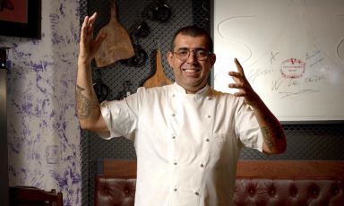 Jeferson Rueda, chef di Casa Do Porco Bar a San Paolo, Brasile (foto del servizio di Mauro Holanda)
