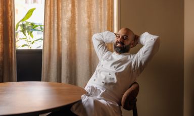 Davide Pulejo, classe 1989, ristorante Pulejo, via dei Gracchi 31, a Roma, 1 stella Michelin
