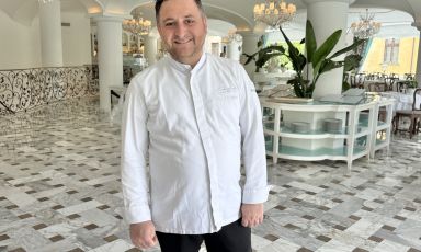 Domenico Iavarone, chef del ristorante Zest del Grand Hotel La Favorita di Sorrento, una stella Michelin
