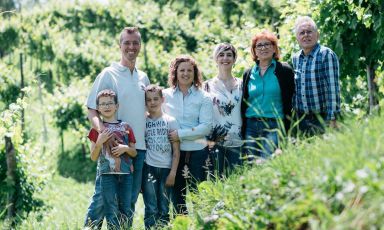 La famiglia Ferraro in vigna: una storia di viticoltori
