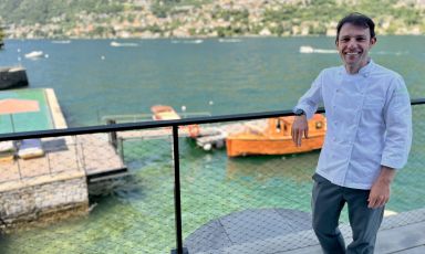 Raffaele Lenzi, napoletano, 41 anni, chef del ristorante Il Sereno al Lago di Torno (Como), 1 stella Michelin
