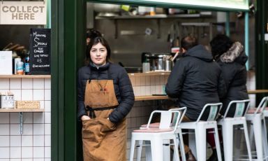 Elizabeth Haigh, titolare dell'insegna di cucina Mei Mei, contenuta nel Borough Market (foto meimei.uk)
