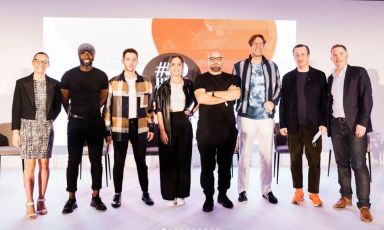 Giulia Sgarbi, Izu Ani, Raz Rahav, Tala Bashmi, Moustafa Elrefaey, Will Goldfarb, Kamal Mouzawak e William Reed, protagonisti della prima edizione del Mena World's 50Best, ad Abu Dhabi, Emirati Arabi. Il vincitore? Martedì nel tardo pomeriggio
