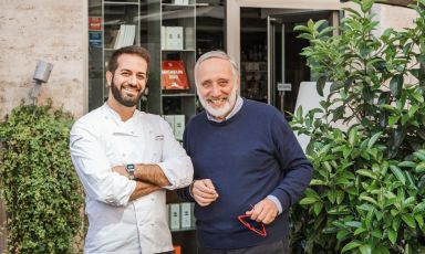 Andrea Pasqualucci e Gastone Pierini, ristorante Moma, Roma
