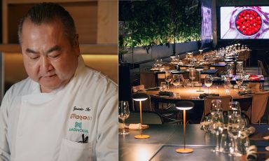 Ignatio Hidemasa Ito, chef di Otoro81 Restaurant, ristorante sul rooftop dell'hotel Magnolia, Vico Belledonne a Chiaia 11, Napoli
