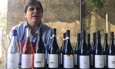 Paolo Calì, titolare dell'omonima azienda vinicola in via del Frappato 100 a Vittoria (Ragusa)
