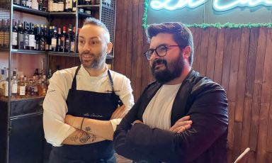 Il cuoco Alfonso Daviducci e il patron Gaetano Marinaccio de La Cucina: non è il solito ristorante, Rho (Milano)
