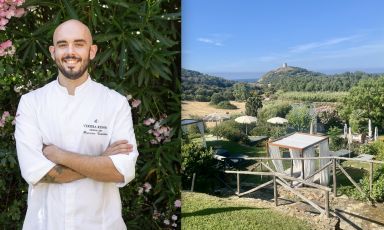 Francesco Costantini, classe 1992, responsabile dei 3 outlet del Veridia Nature Resort di Chia, frazione costiera&nbsp;del comune di&nbsp;Domus de Maria, 50 km a sudovest di Cagliari
