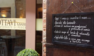L'Ottavi Mare di Bevagna è una delle due novità umbre sulla Guida Identità Golose 2018
