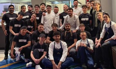 Una serata piena di energia: foto al completo con le brigate di Identit&agrave; Golose Milano e di Confine
