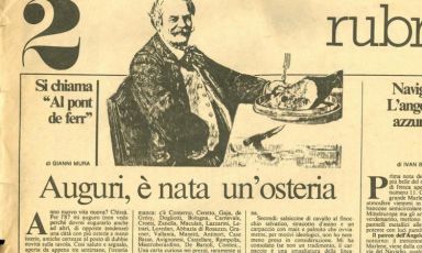 Un articolo del 1987 scritto da Gianni Mura per Repubblica racconta il neonato Pont de Ferr. Il locale chiude i battenti oggi, dopo essere entrato nel suo 35esimo anno di vita, era stato inaugurato il 14 dicembre 1986
