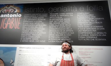 Close-up, the chef from Viareggio Cristiano Tomei.