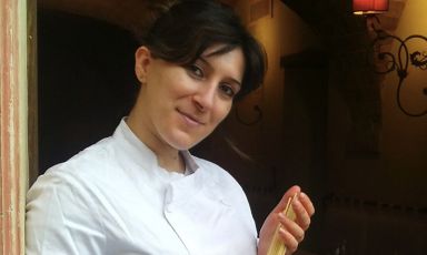 Sabrina Tuzi, born in 1984, chef at La Degusteria 