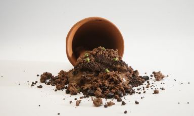 Tierra de Cacao è il signature dish di Carlos García, chef venezuelano che si propone al ristorante Alto di elevare la cucina a elemento identitario per il riscatto del suo Paese 